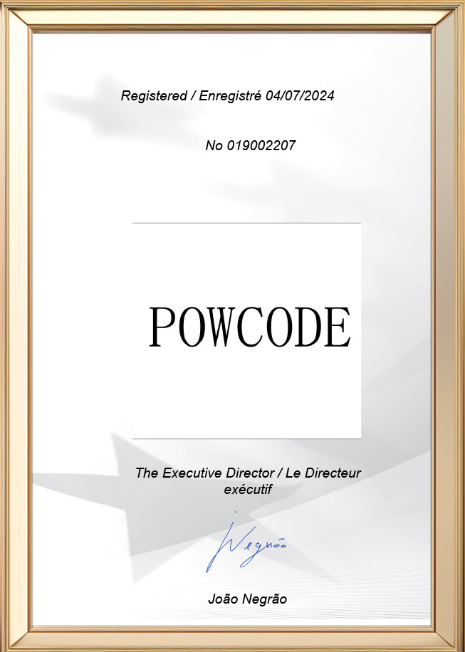 Trademark Registration Certificate