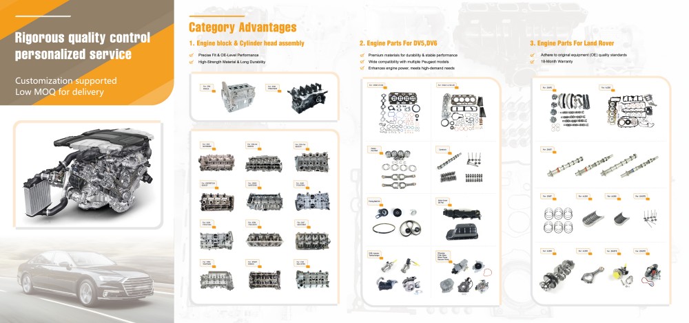 Quality builds reputation, affordability wins market share – Major new engine block and cylinder head assembly launch.