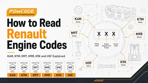 How to Read Renault Engine Codes: K4M, K7M, M9T, M9R, K9K and H5F Explained