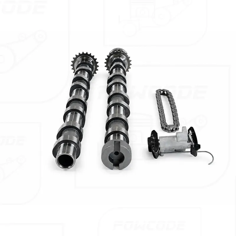 DV5 intake and exhaust camshafts with 8mm cam-to-cam chain and tensioner