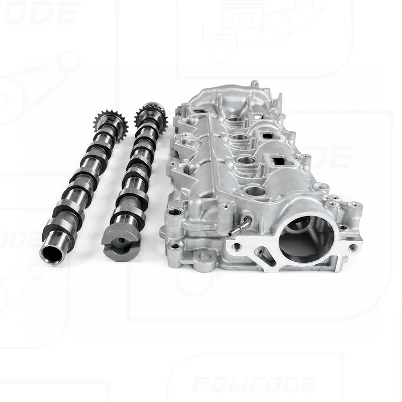 Side view of DV5 camshaft housing with 9828655380 and 9828655580 camshafts